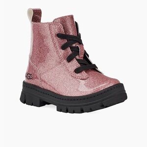 UGG Kids Sparkly Pink Boots